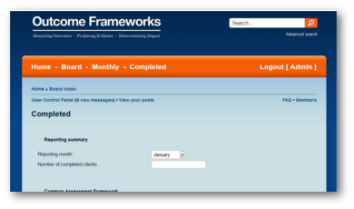 Outcome Frameworks